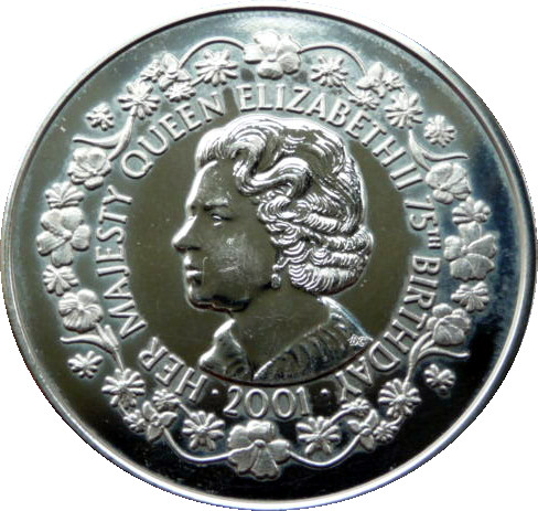 Falkland Islands 50 Pence - Elizabeth II Diamond Birthday