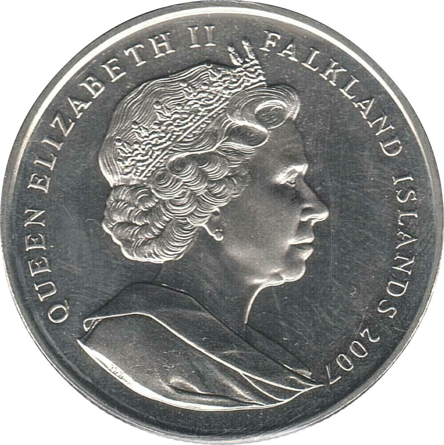 Falkland Islands 1 Crown - Elizabeth II Princess Diana obverse