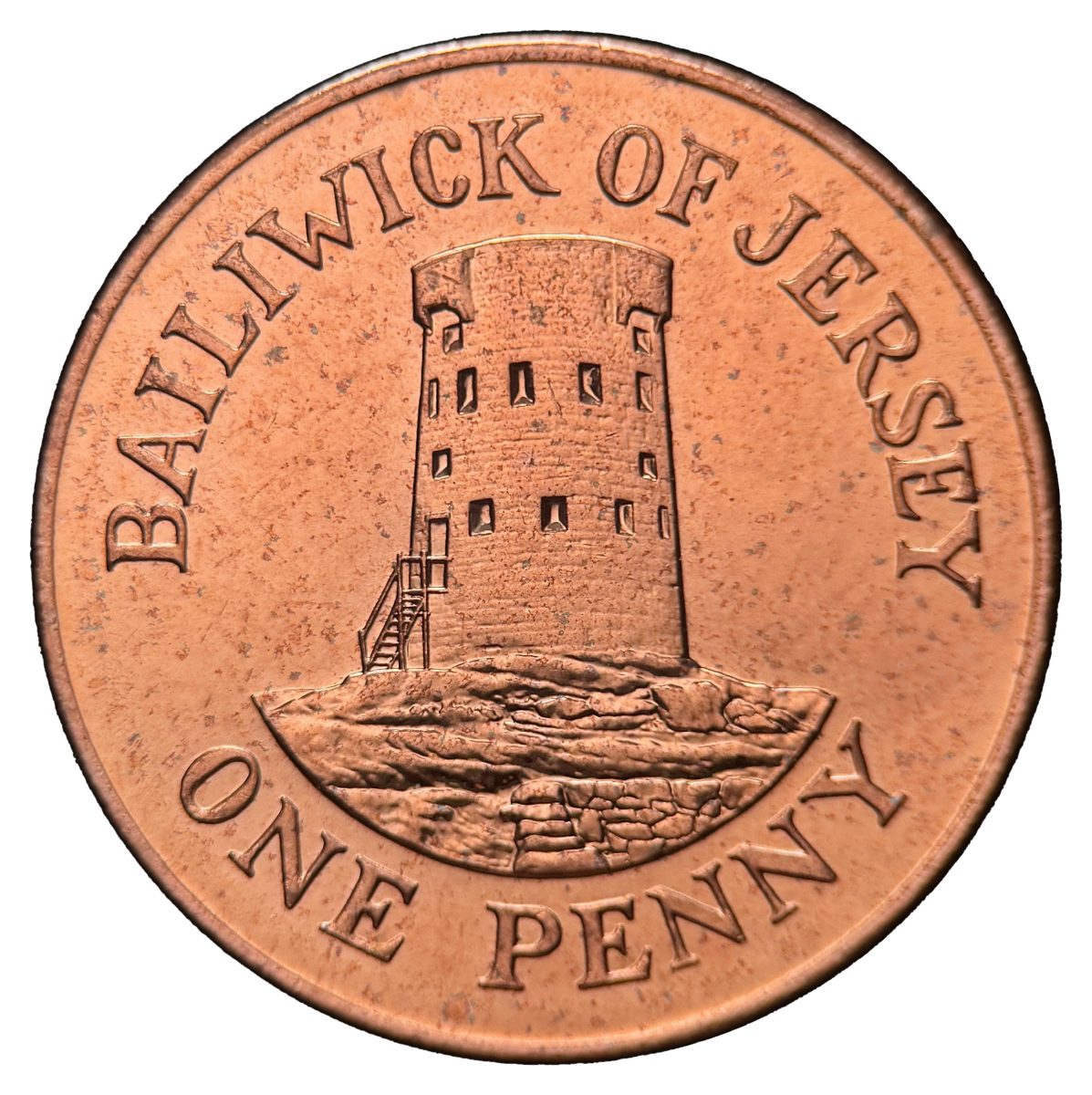 Jersey 1 Penny - Elizabeth II 4th portrait