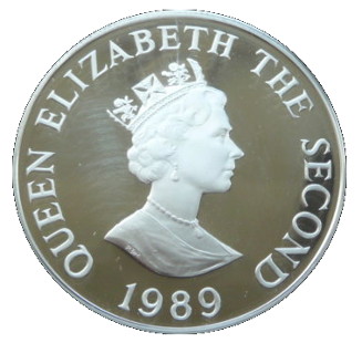 Alderney 2 Pounds - Elizabeth II Royal Visit; Silver Proof Issue obverse