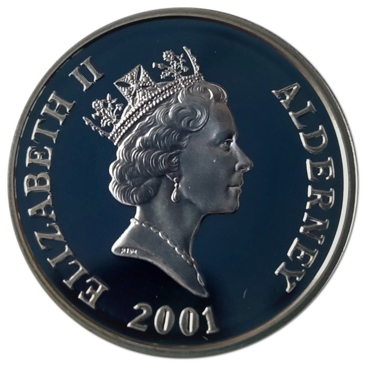 Alderney 1 Pound - Elizabeth II Queen Elizabeth II obverse