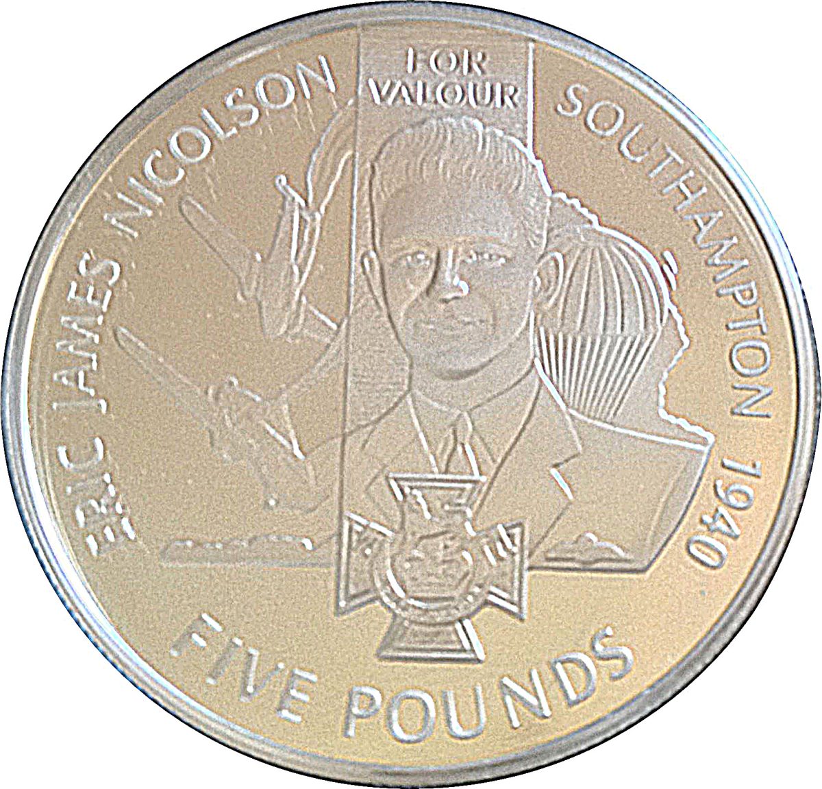 Jersey 5 Pounds - Elizabeth II Eric James Nicolson