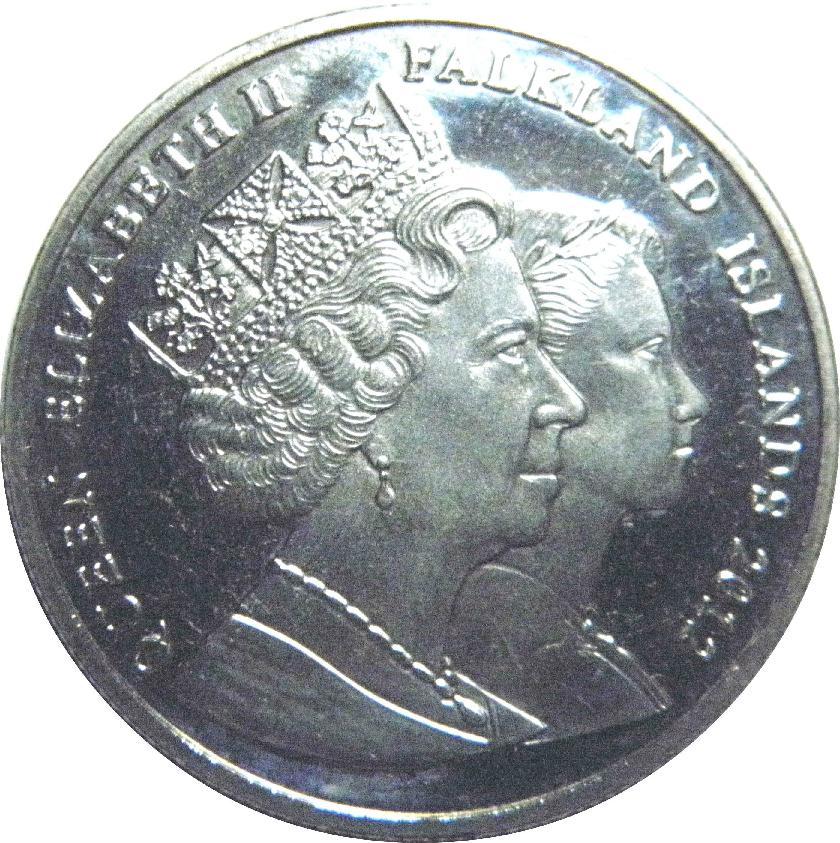 Falkland Islands 1 Crown - Elizabeth II Stanley Sports Association obverse