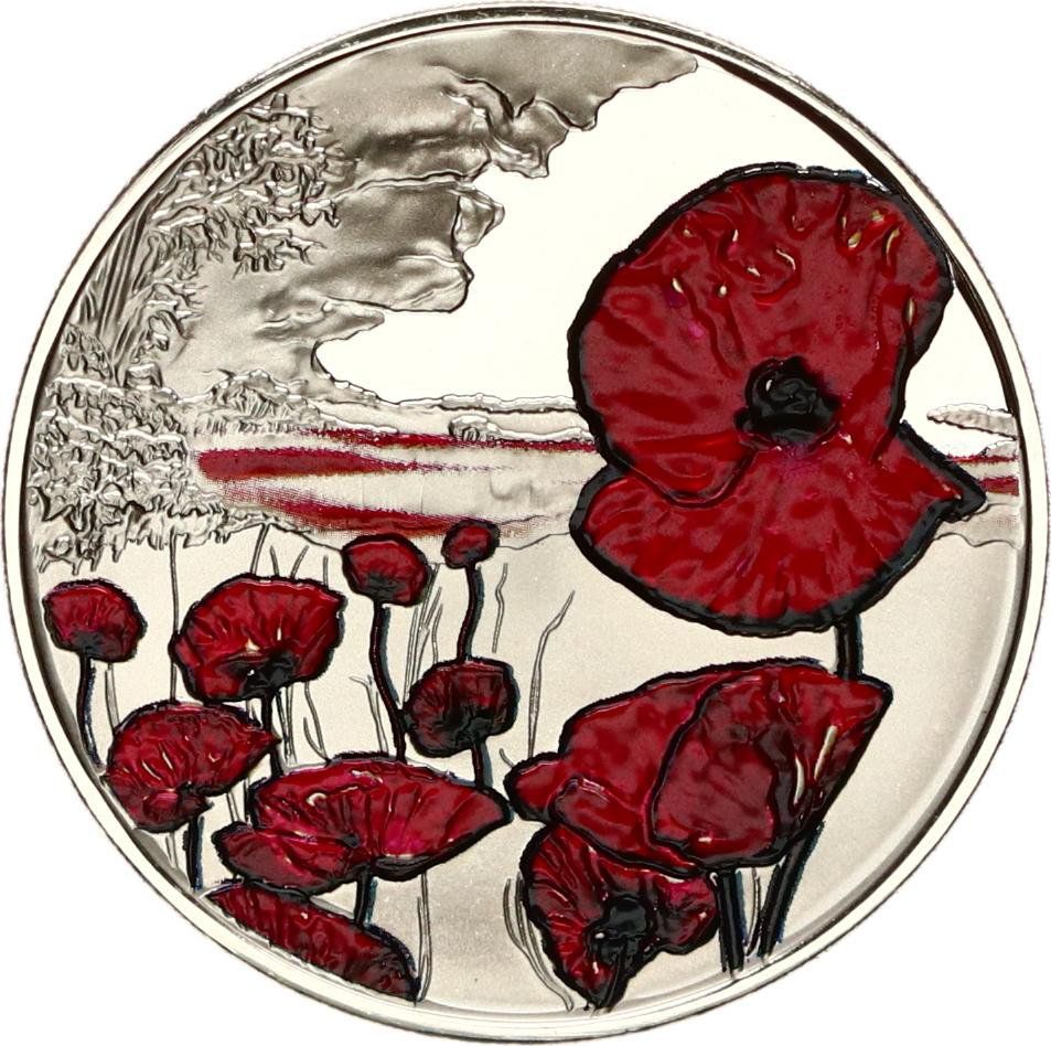 Alderney 5 Pounds - Elizabeth II Remembrance Day