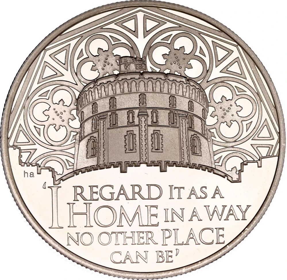 Falkland Islands 5 Pounds - Elizabeth II Windsor Castle