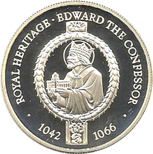 Falkland Islands 2 Pounds - Elizabeth II Edward the Confessor