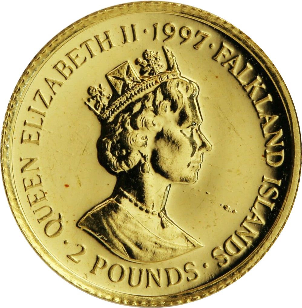 Falkland Islands 2 Pounds - Elizabeth II King Henry VIII obverse