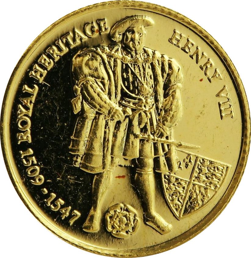 Falkland Islands 2 Pounds - Elizabeth II King Henry VIII