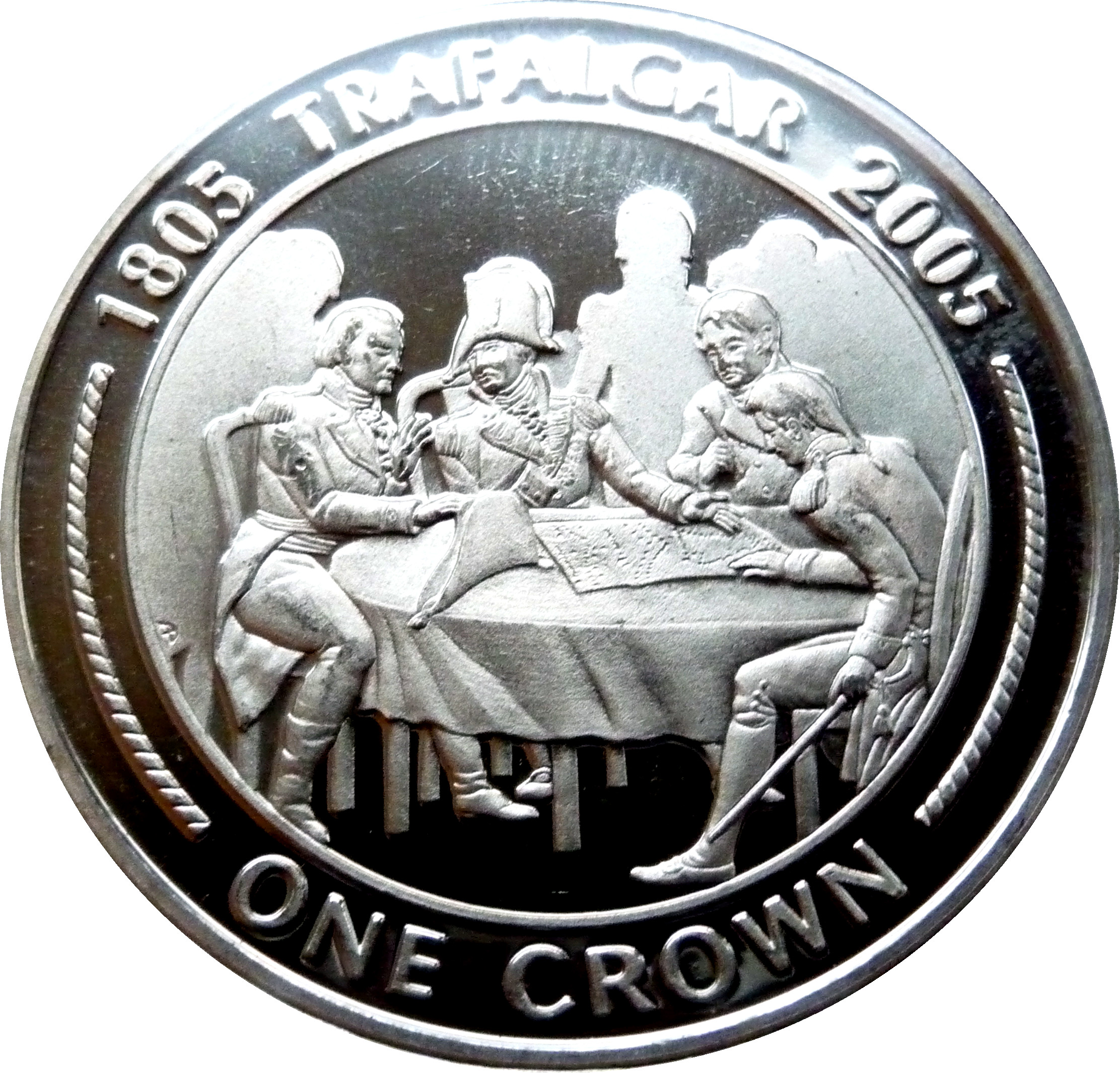 Gibraltar 1 Crown - Elizabeth II Band of Brothers