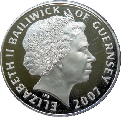 Guernsey 5 Pounds - Elizabeth II Queen Elizabeth II and Prince Philip obverse