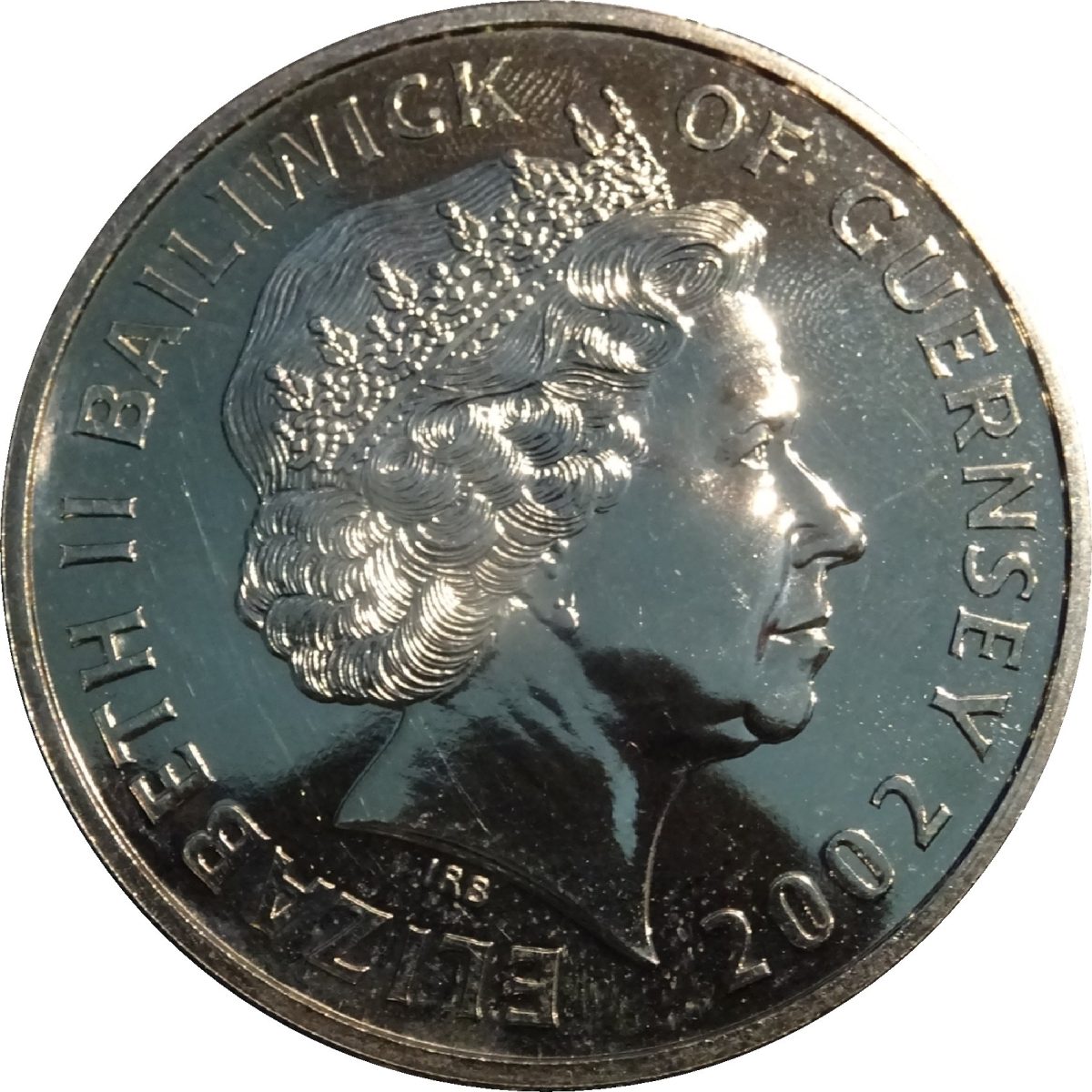 Guernsey 5 Pounds - Elizabeth II 18th Century Monarchy obverse