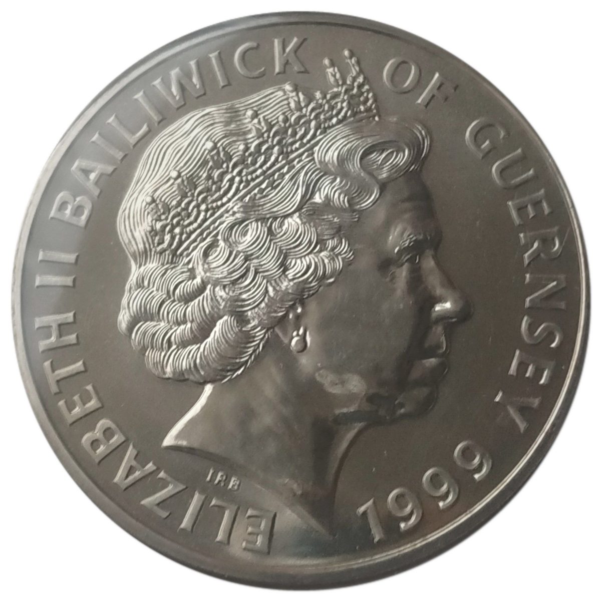 Guernsey 5 Pounds - Elizabeth II Sir Winston Churchill obverse