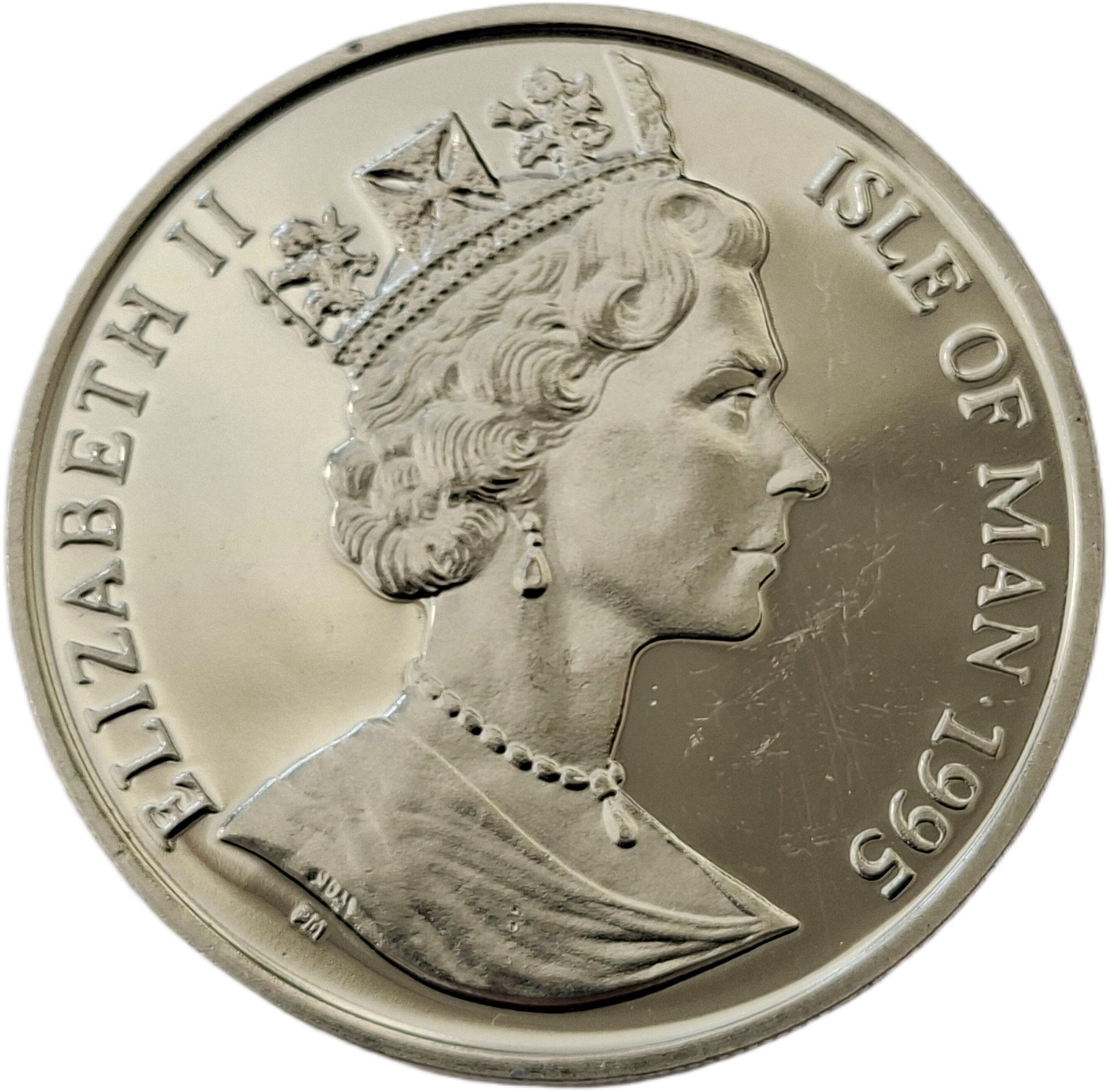 Isle of Man 15 ECUs - Elizabeth II United Nations obverse