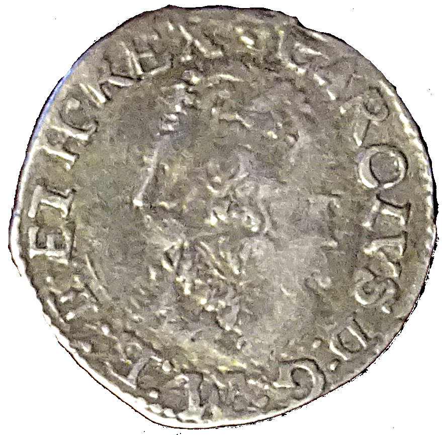 1 Penny - Charles I Tower; Group C obverse