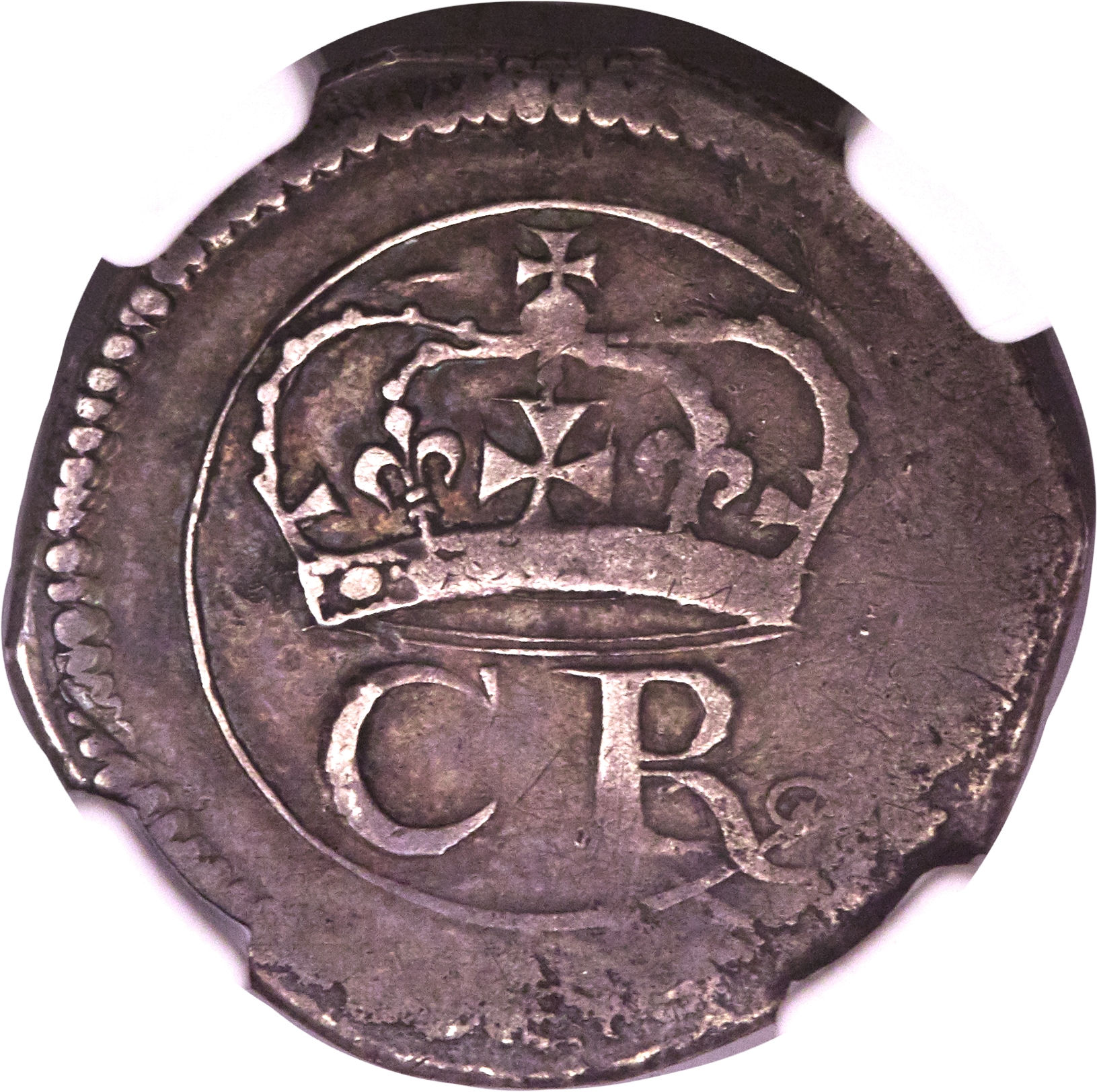 Ireland 6 Pence - Charles I Ormond: Siege coinage obverse