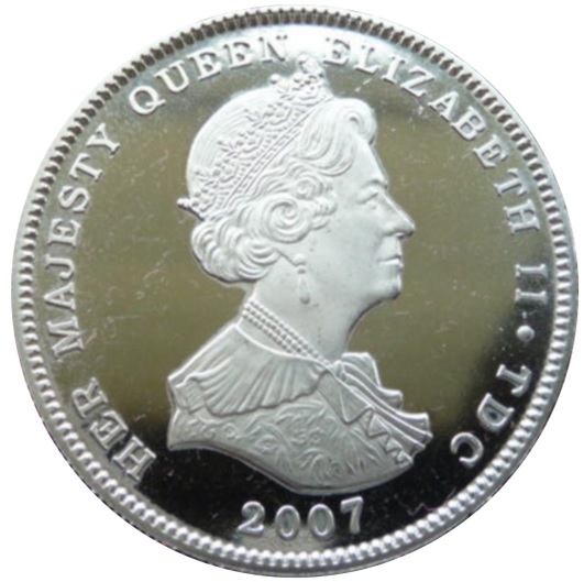 Tristan da Cunha 5 Pounds - Elizabeth II Princess Diana obverse