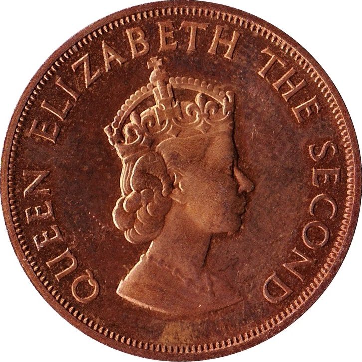 Jersey 1/12 Shilling - Elizabeth II 1st portrait obverse