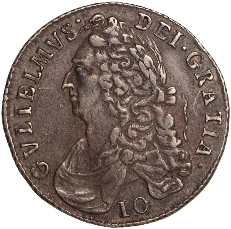 Scotland 10 Shillings - William II obverse