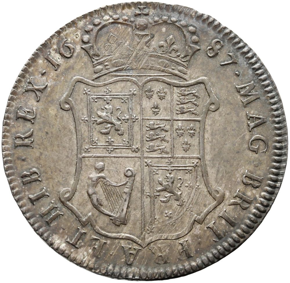 Scotland 40 Shillings - James VII