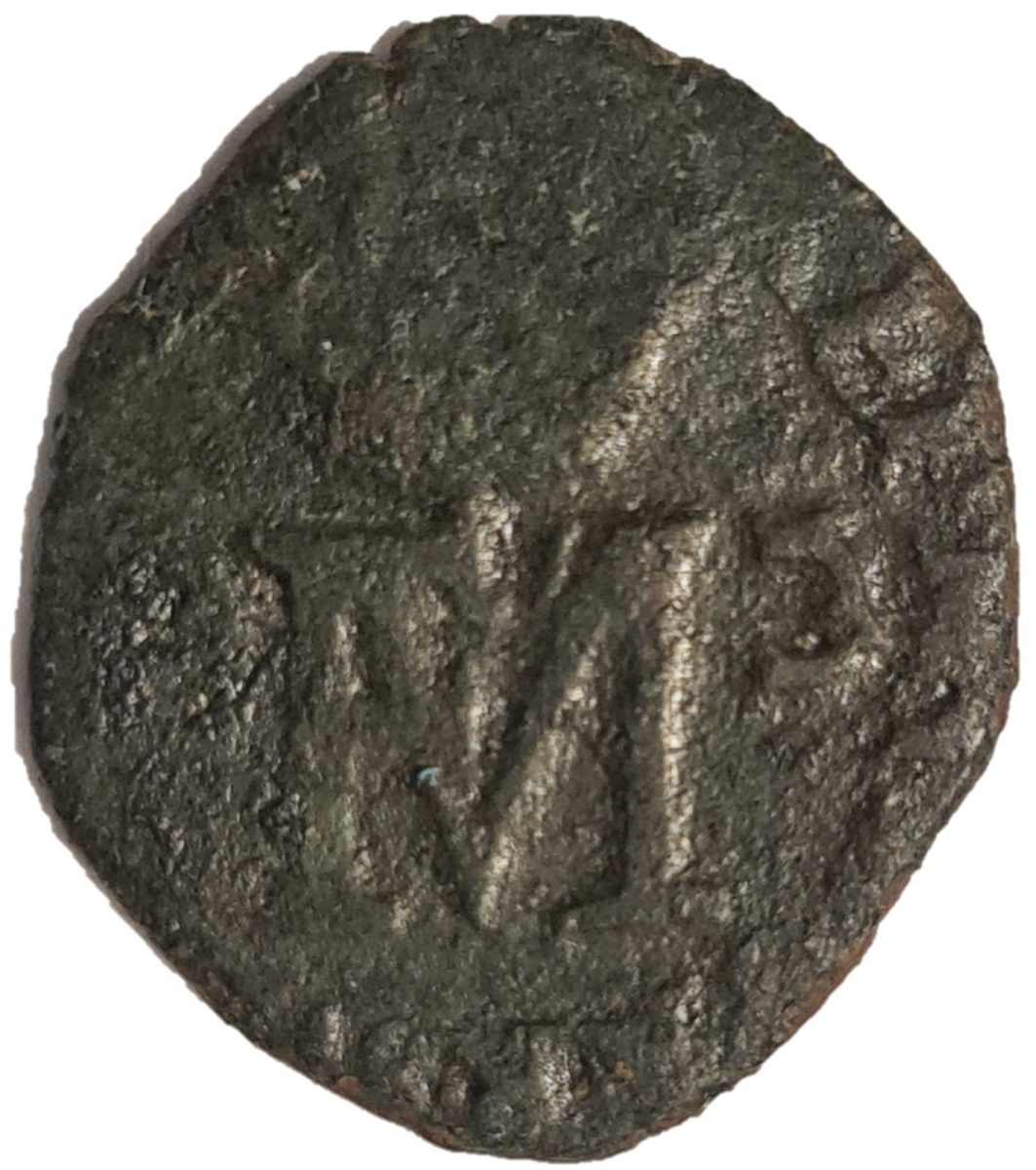 Scotland 1 Lion - Francis and Mary 2nd Period, Countermark of 1575 obverse