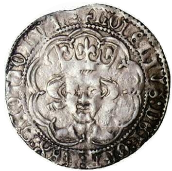 Scotland 1 Groat - Robert III Heavy Coinage, 2nd Issue obverse