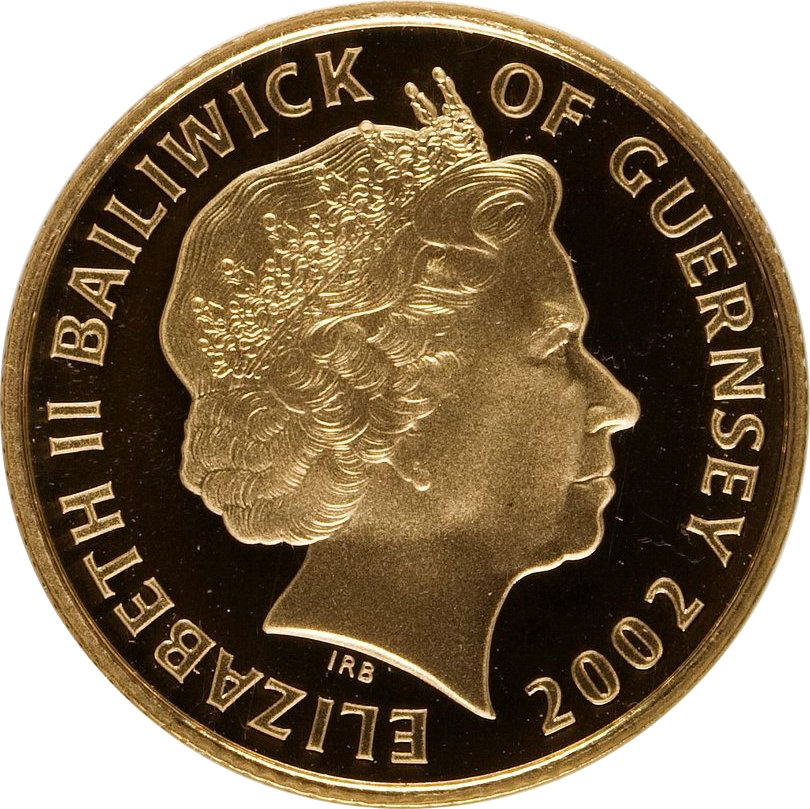 Guernsey 25 Pounds - Elizabeth II Princess Diana obverse