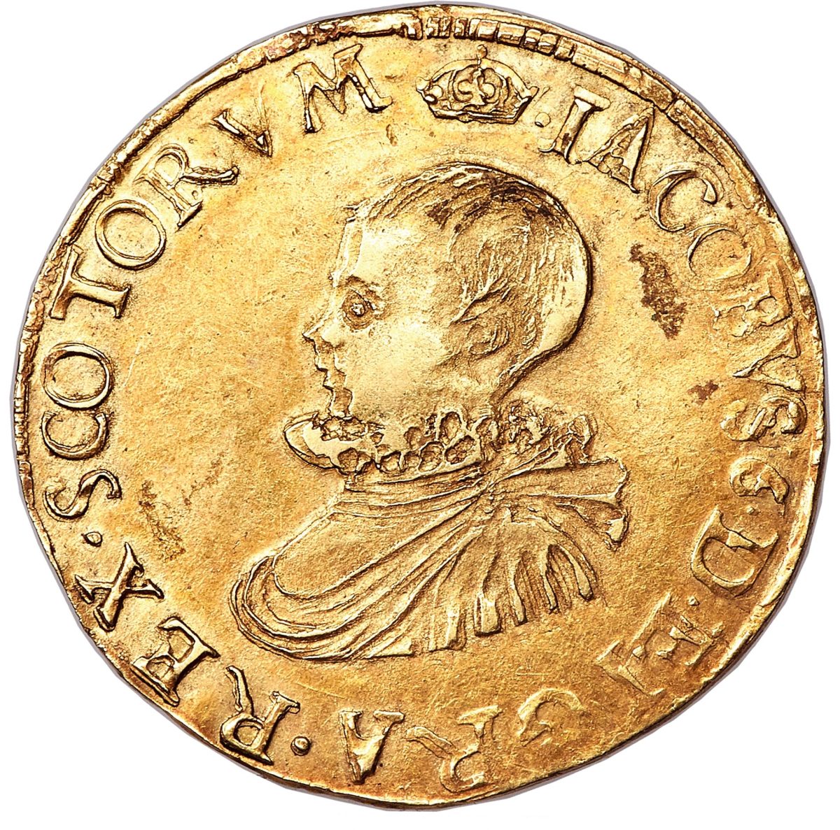 Scotland 1 Ducat - James VI 3rd Coinage obverse