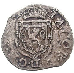 Scotland 1 Plack - James VI obverse