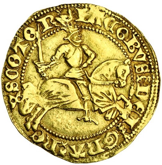 Scotland 1 Rider - James III Issue of 1475-83, Type I obverse