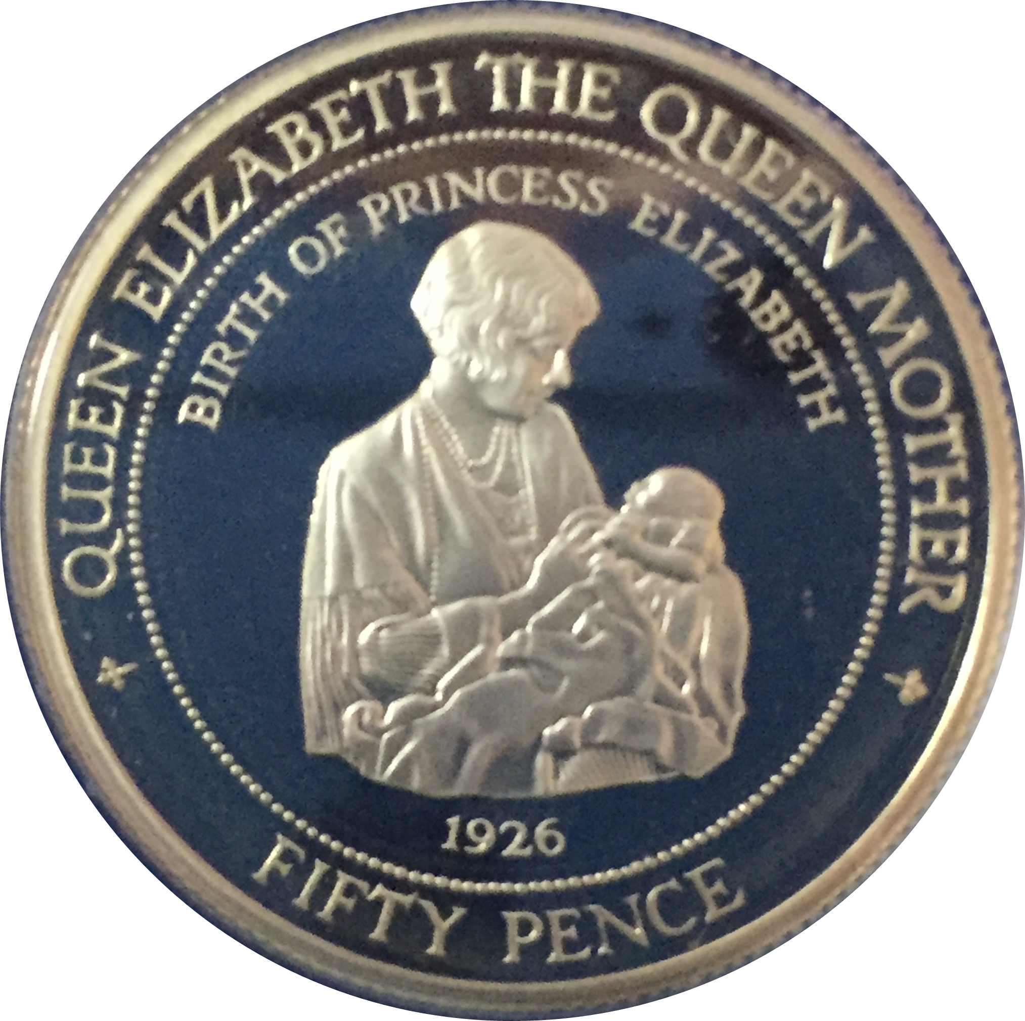 Falkland Islands 50 Pence - Elizabeth II Birth Princess Elizabeth