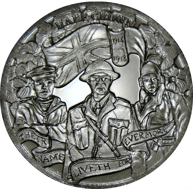 Tristan da Cunha ½ Crown - Elizabeth II WW1 Centenary