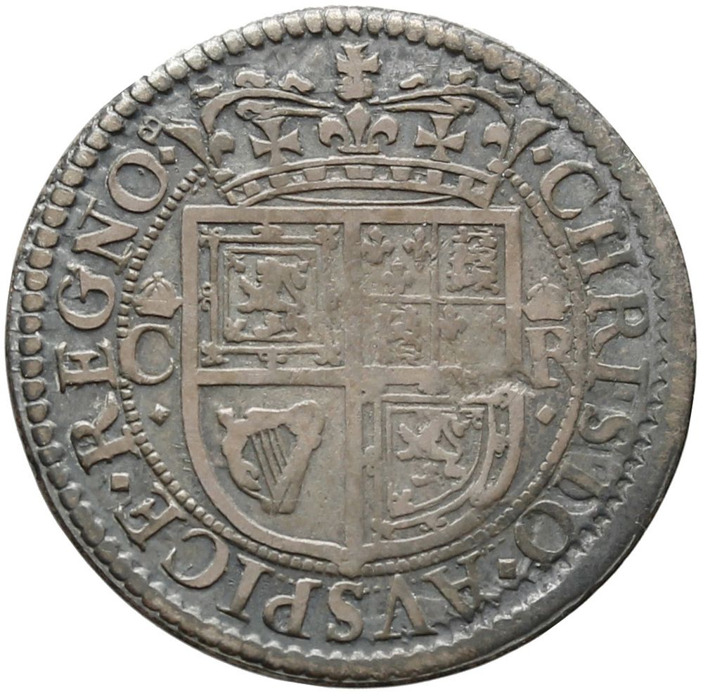 Scotland ½ Merk - Charles I 3rd Coinage, 1st Issue