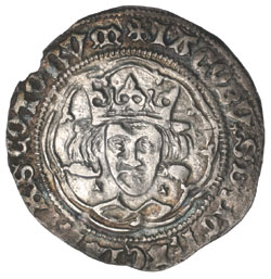 Scotland 1 Groat - James II 2nd Coinage, 2nd Issue, Type II obverse