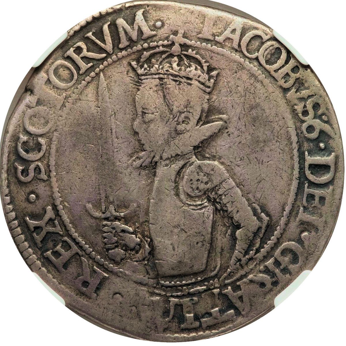 Scotland 30 Shillings - James VI 4th Coinage obverse