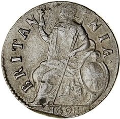 ½ Penny - William III 1st issue
