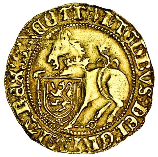 Scotland 1 Unicorn - James IV Type I obverse