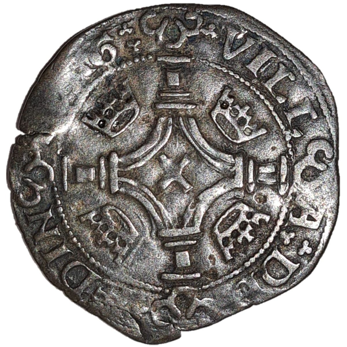 Scotland 1 Plack - James IV Type IV