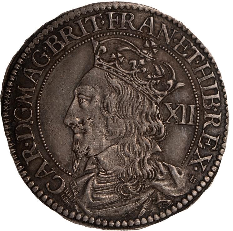 Scotland 12 Shillings - Charles I 3rd Coinage, 1st Issue obverse
