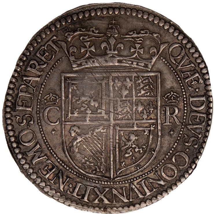 Scotland 12 Shillings - Charles I 3rd Coinage, 1st Issue