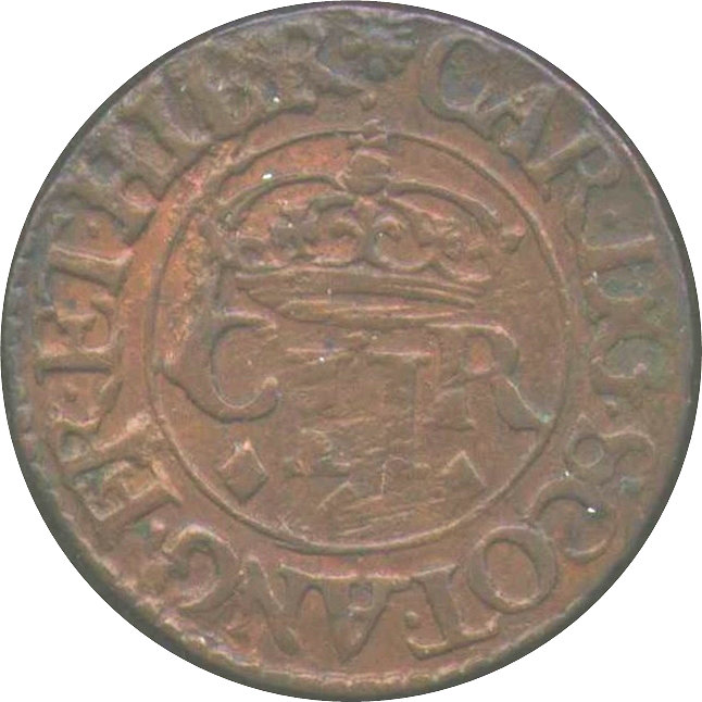 Scotland 1 Turner - Charles I Earl of Stirling Coinage obverse