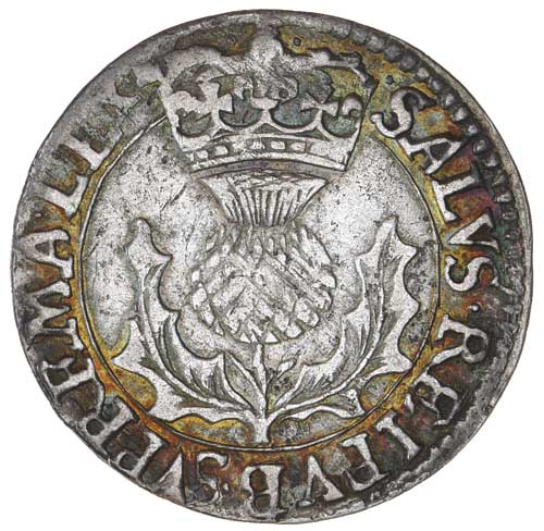 Scotland 40 Pence - Charles I 3rd Coinage, 1st Issue