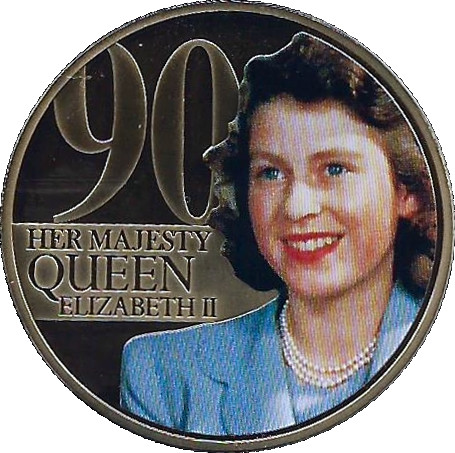 Guernsey 50 Pence - Elizabeth II Elizabeth II pictured in 1943
