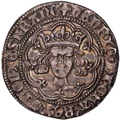 1 Groat - Henry VI Annulet issue; London obverse
