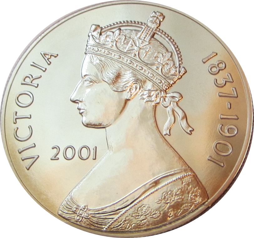 Ascension Island 50 Pence - Elizabeth II Queen Victoria
