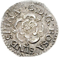 1 Penny - Charles I Tower; Group A obverse