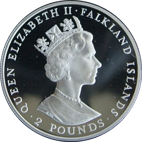 Falkland Islands 2 Pounds - Elizabeth II Heritage Year obverse