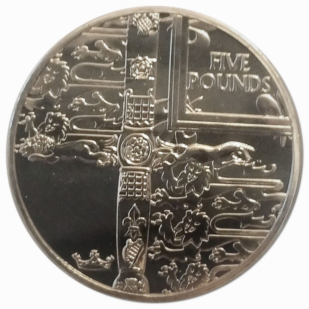 Alderney 5 Pounds - Elizabeth II Golden Jubilee