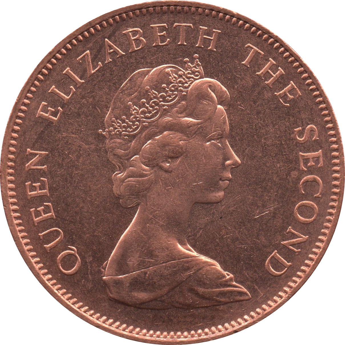 Falkland Islands 2 Pence - Elizabeth II 2nd portrait obverse