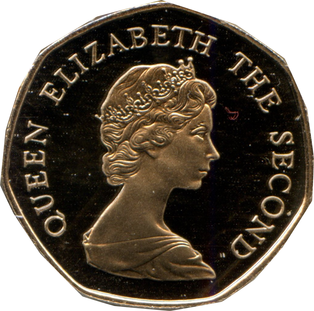 Falkland Islands 20 Pence - Elizabeth II 2nd portrait obverse