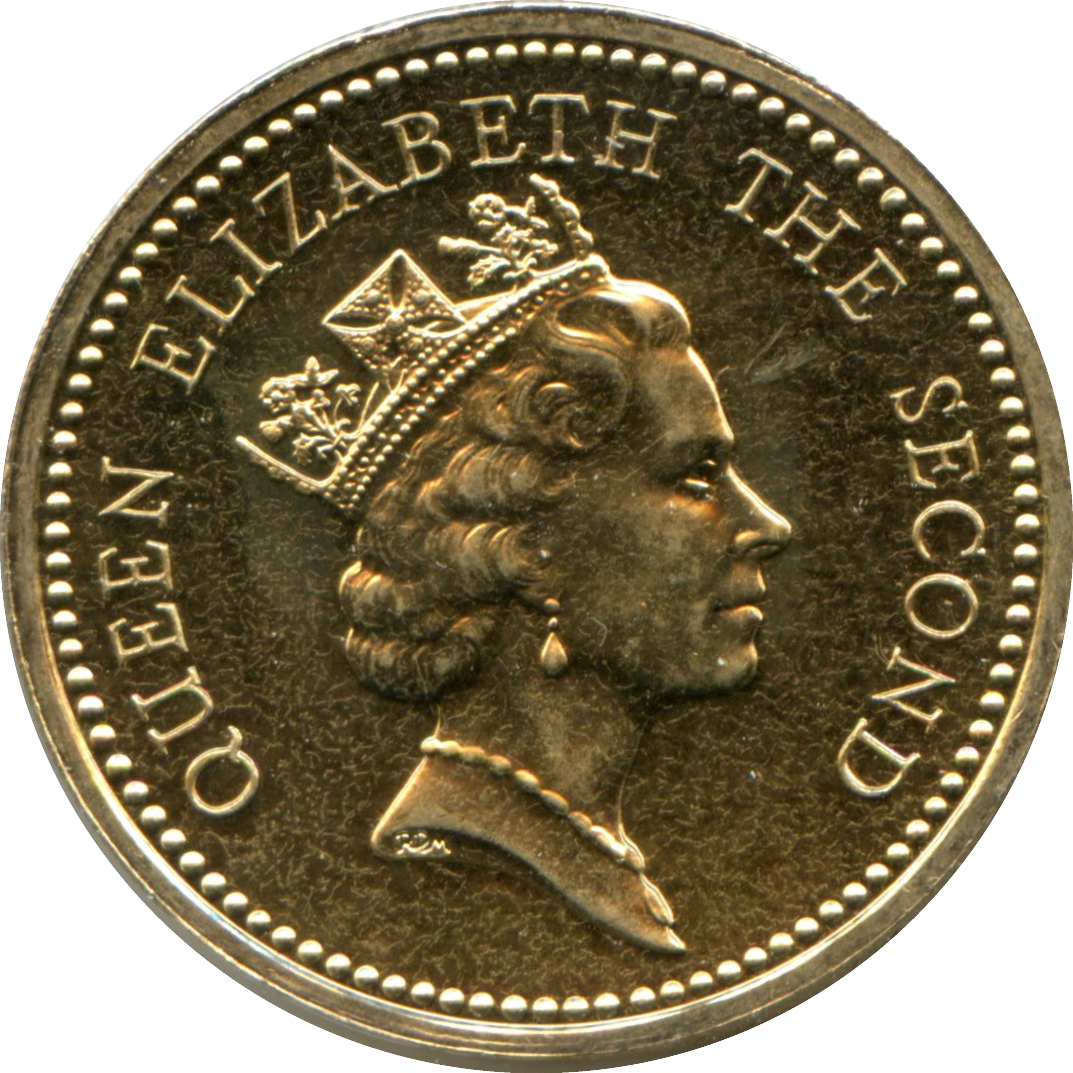 Falkland Islands 1 Pound - Elizabeth II 3rd portrait obverse